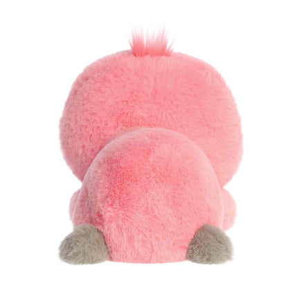 Back view of Aurora Too Cute Flori Flamingo 11.5-inch plush