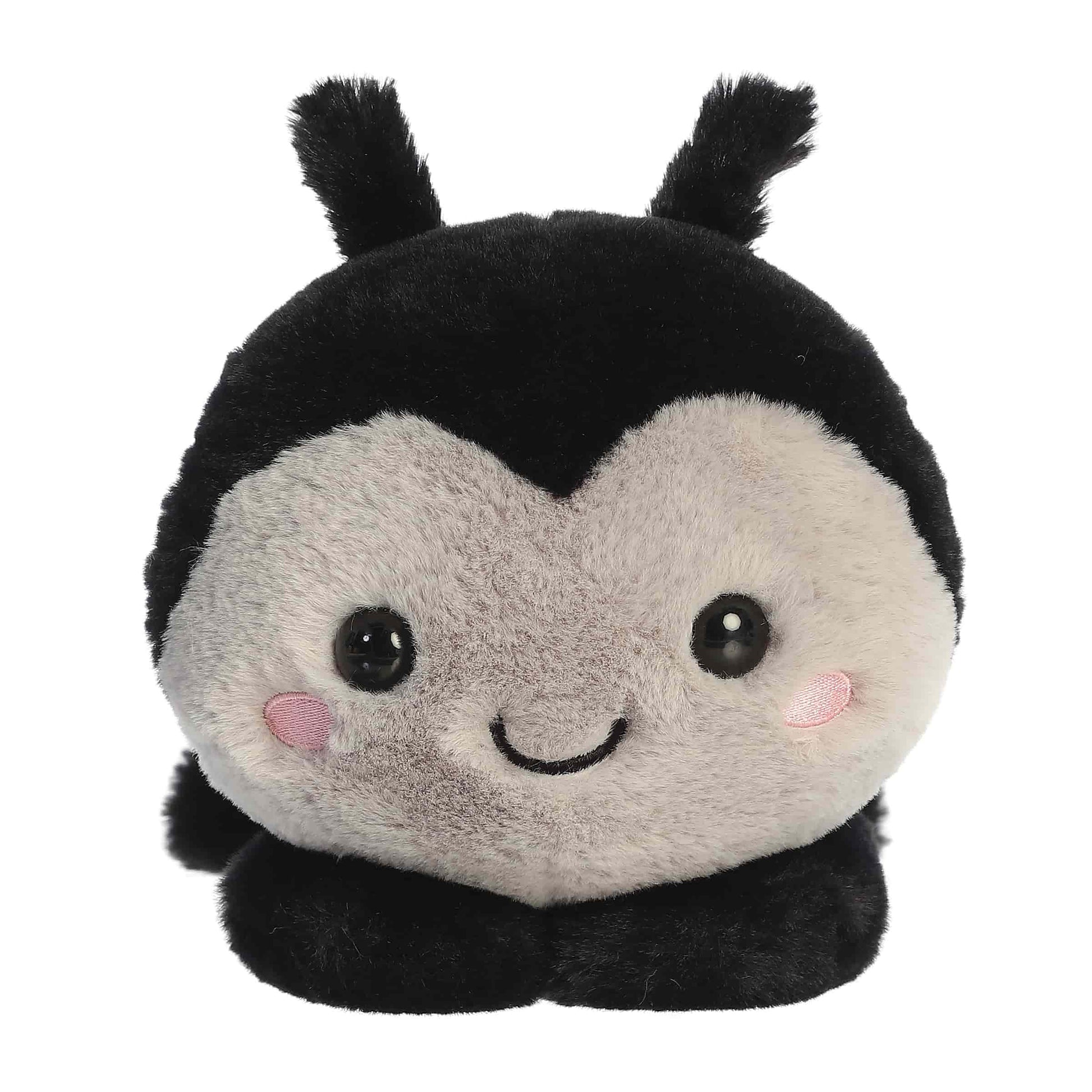 Front view of Aurora Too Cute Laney Ladybug 9-inch plush soft toy