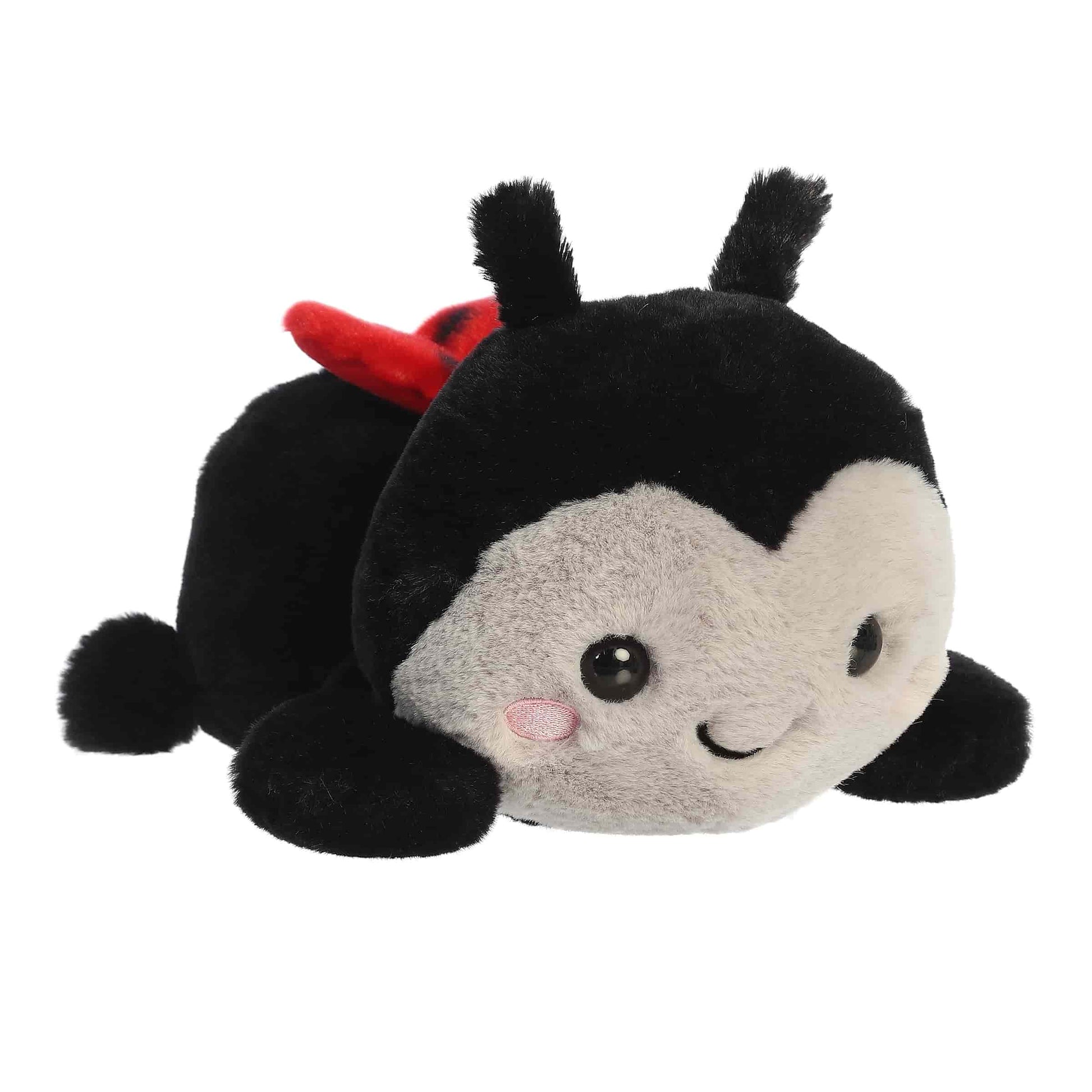 Flat Lay view of Aurora Too Cute Laney Ladybug 9-inch plush soft toy