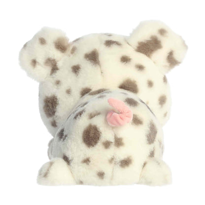 Back view of Aurora Too Cute Spence Spotted Pig plush