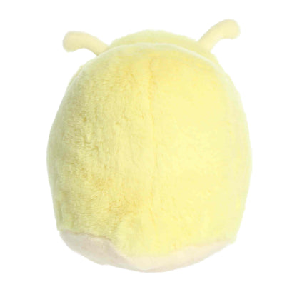 Aurora World Spudsters Bowie Banana Slug 10-Inch plush featuring bright yellow fur and round potato shape.