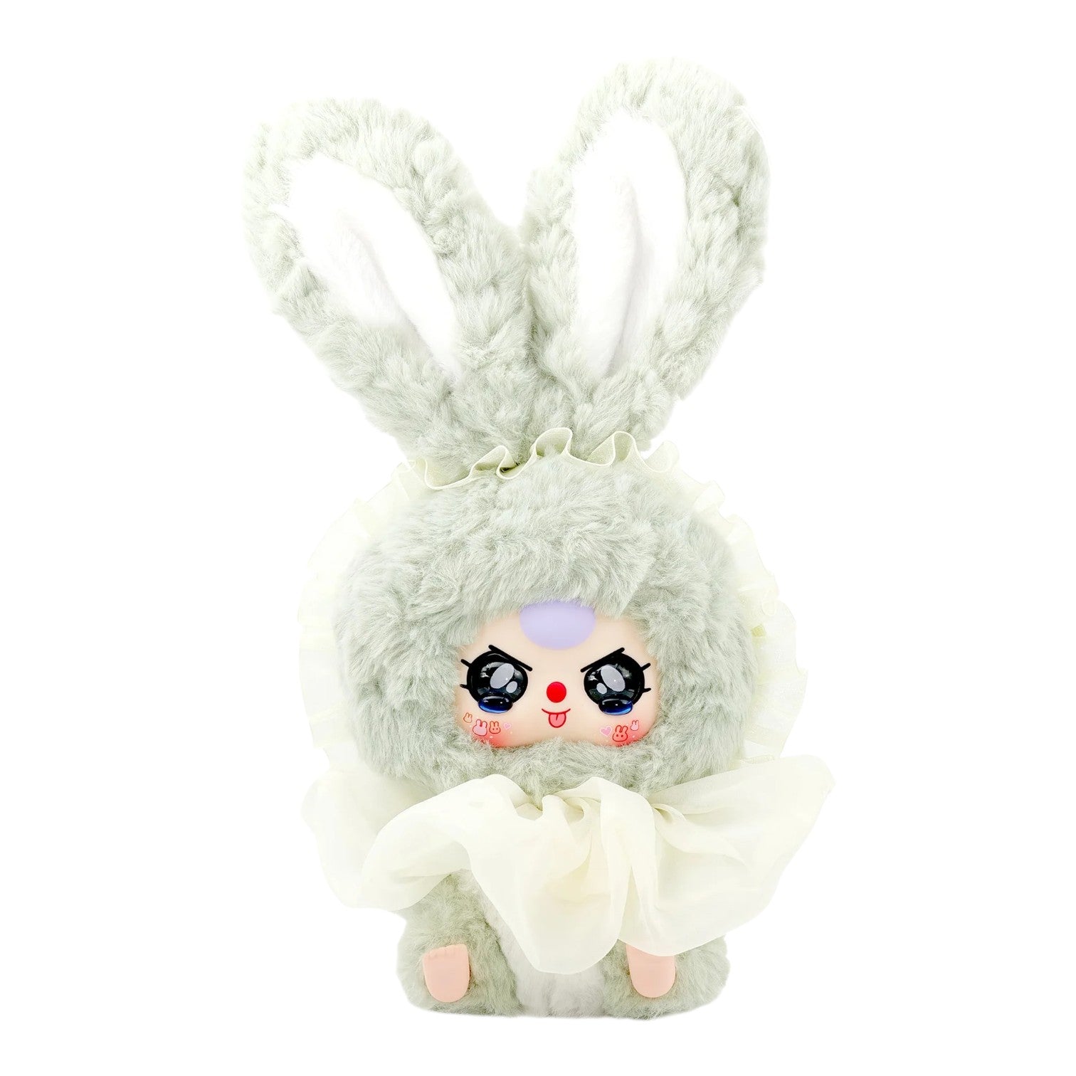 Baby Three Lili Rabbit Town Plush – 35cm Collectible Rabbit Toy Plush toy with bunny ears and face on a white background