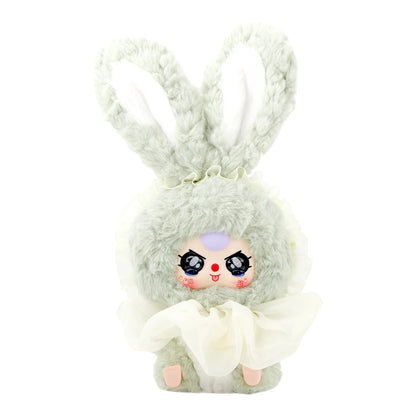 Baby Three Lili Rabbit Town Plush – 35cm Collectible Rabbit Toy Plush toy with bunny ears and face on a white background