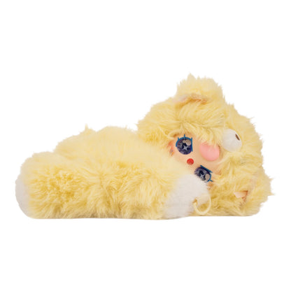 Baby Three 38cm Hugging Baby Backpack Plush yellow bear