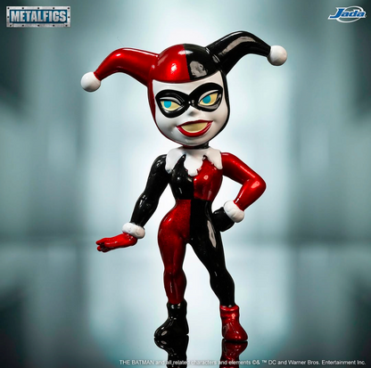 Figurine en métal moulé DC Batman Harley Quinn de Jada Toys Metalfigs