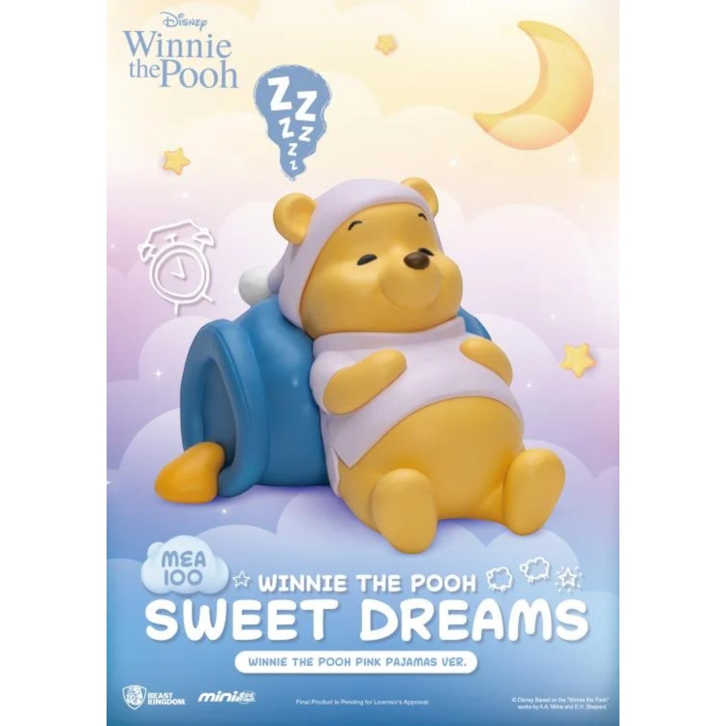 Beast Kingdom Mini Egg Attack Winnie the Pooh Sweet Dreams series figures - Pooh