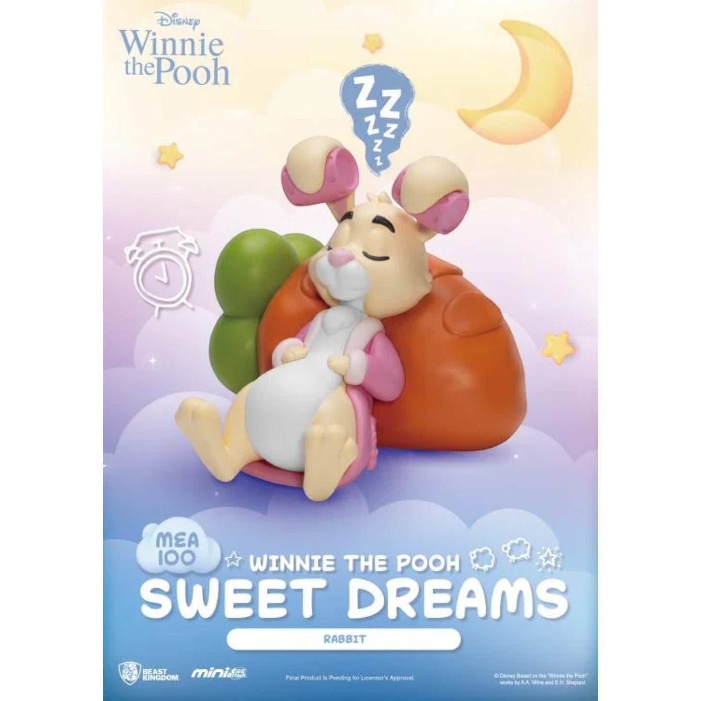Beast Kingdom Mini Egg Attack Winnie the Pooh Sweet Dreams series figures-Rabbit