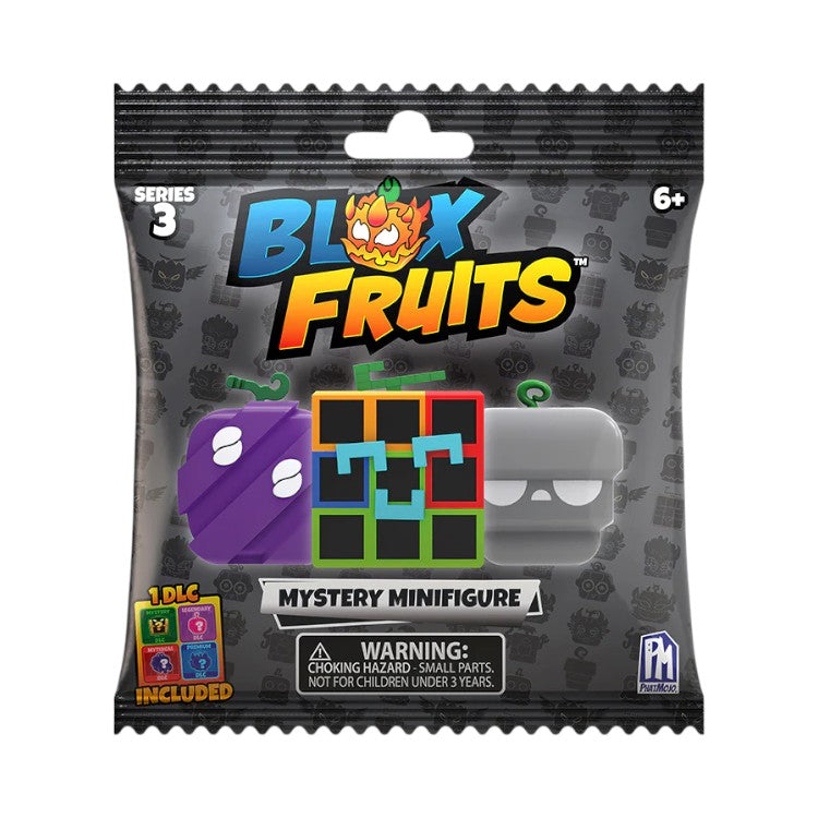 Packaged toy figure of a fruit with 'Blox Fruits' branding on a white background