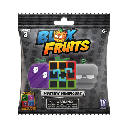 Packaged toy figure of a fruit with 'Blox Fruits' branding on a white background