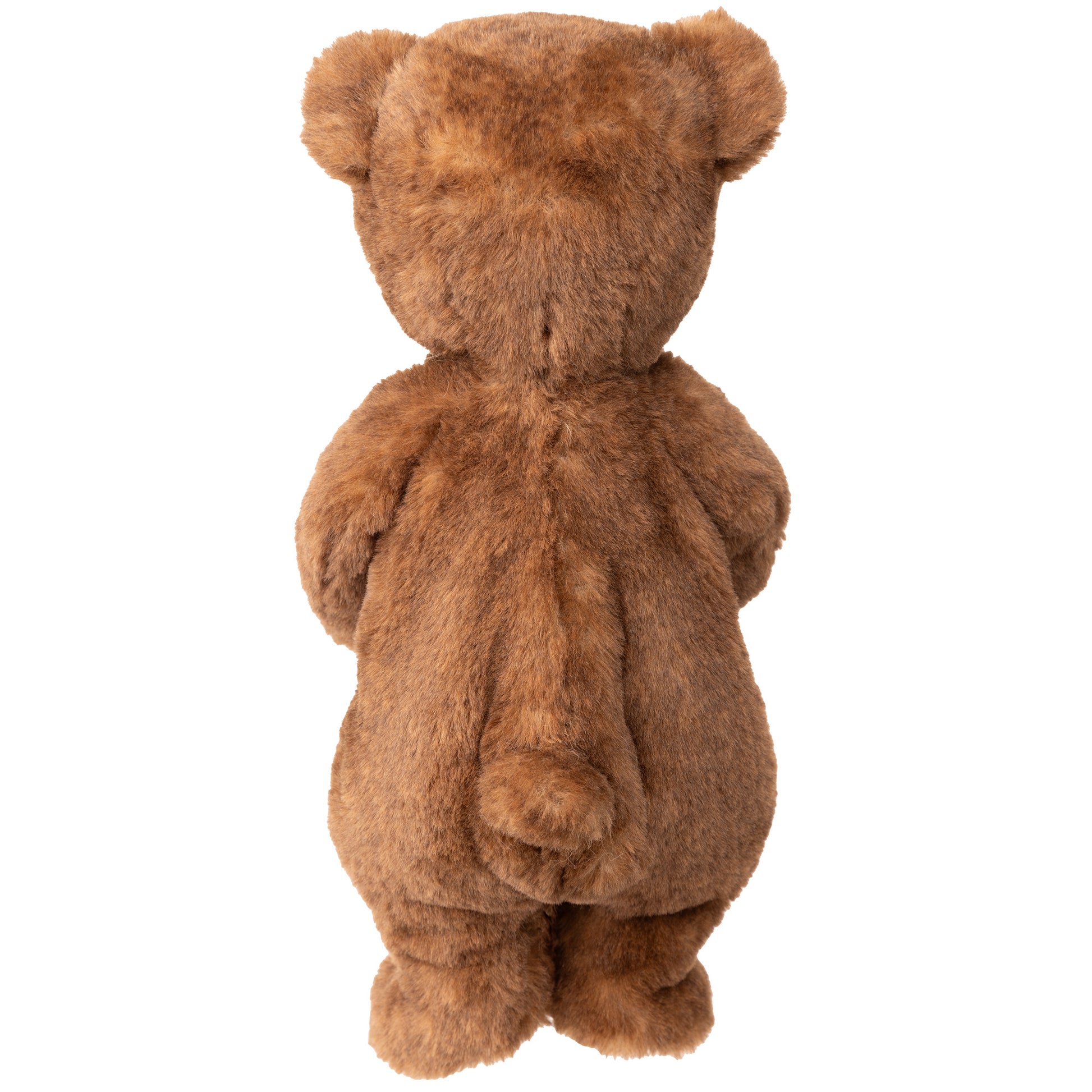 Bukowski Bears Ranger 13-inch plush brown bear sitting down, featuring luxurious soft fur and a textured nose.