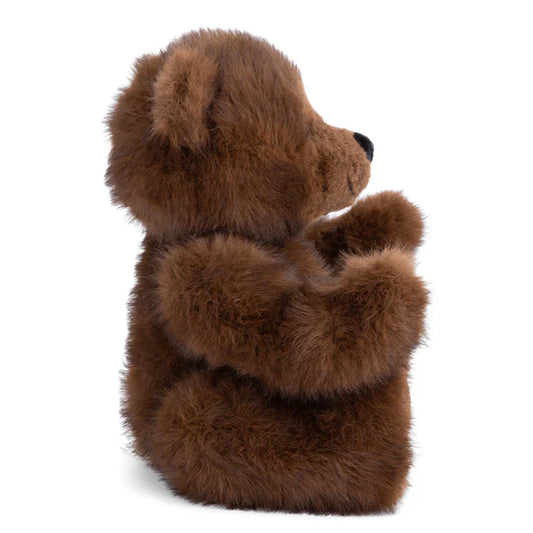 Bukowski Bears Witold The Great classic teddy bear plush featuring a fluffy chestnut-brown coat and generously fluffed paws.