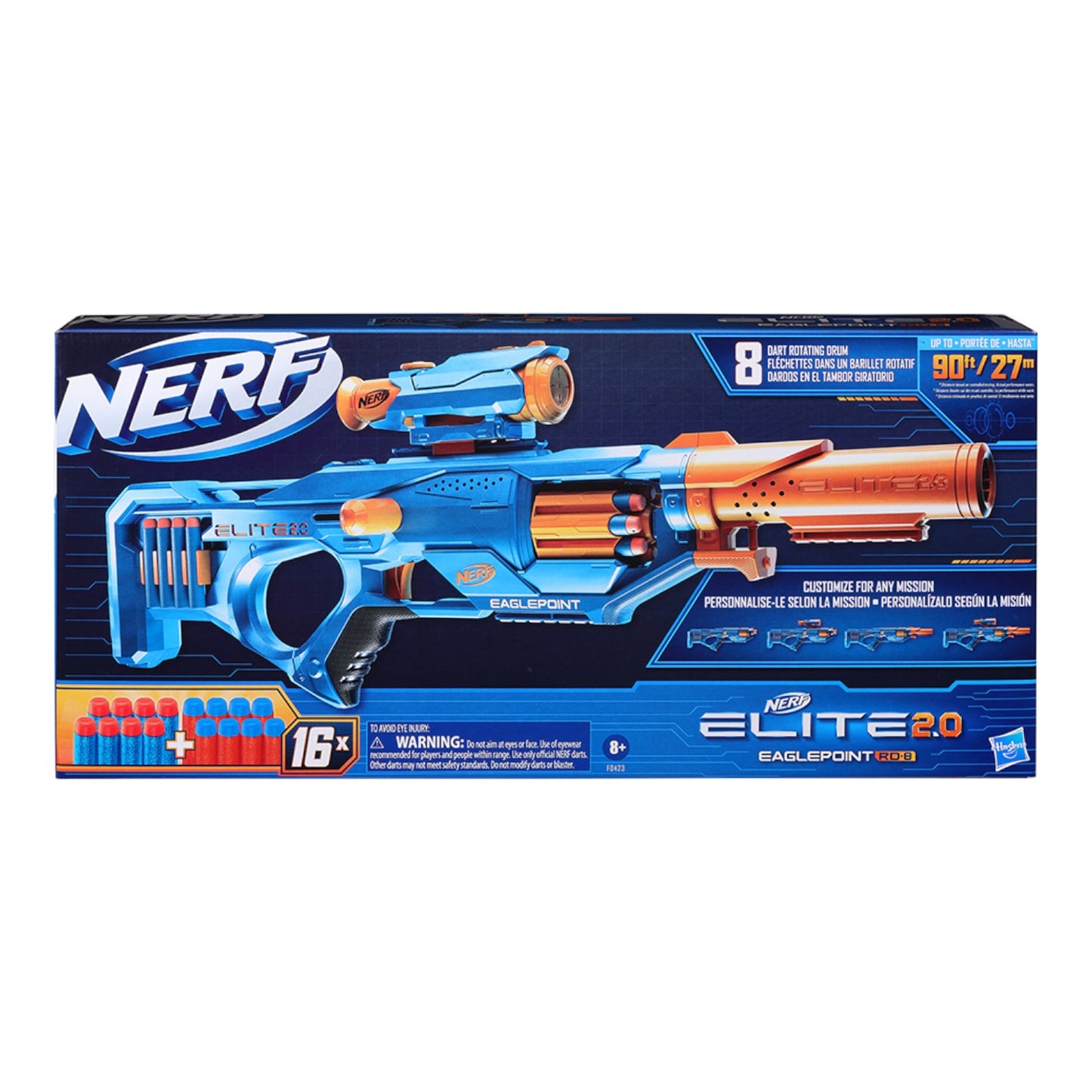 Nerf Elite 2.0 - Eaglepoint RD-8 image 0