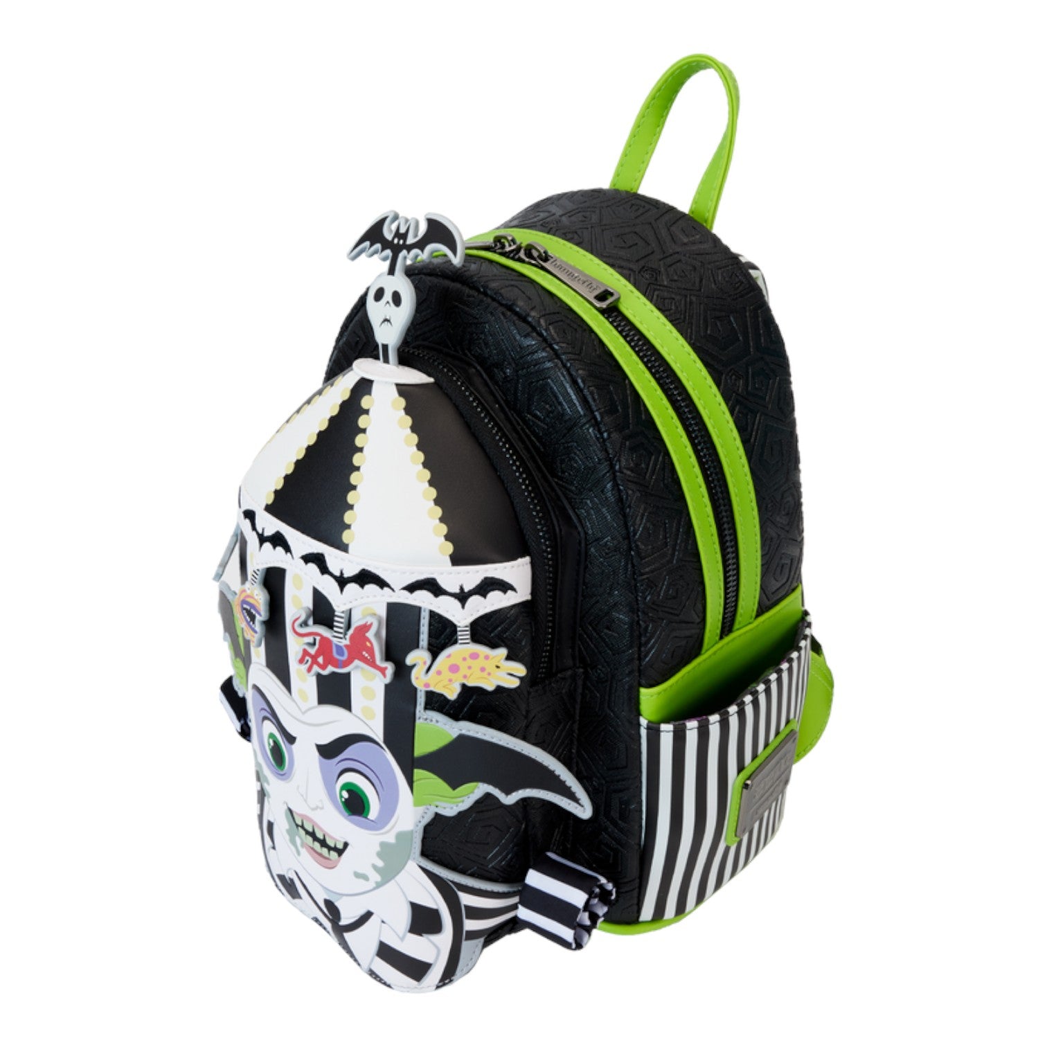 Loungefly Beetlejuice Carousel Hat Light Up Cosplay Mini Backpack image 3
