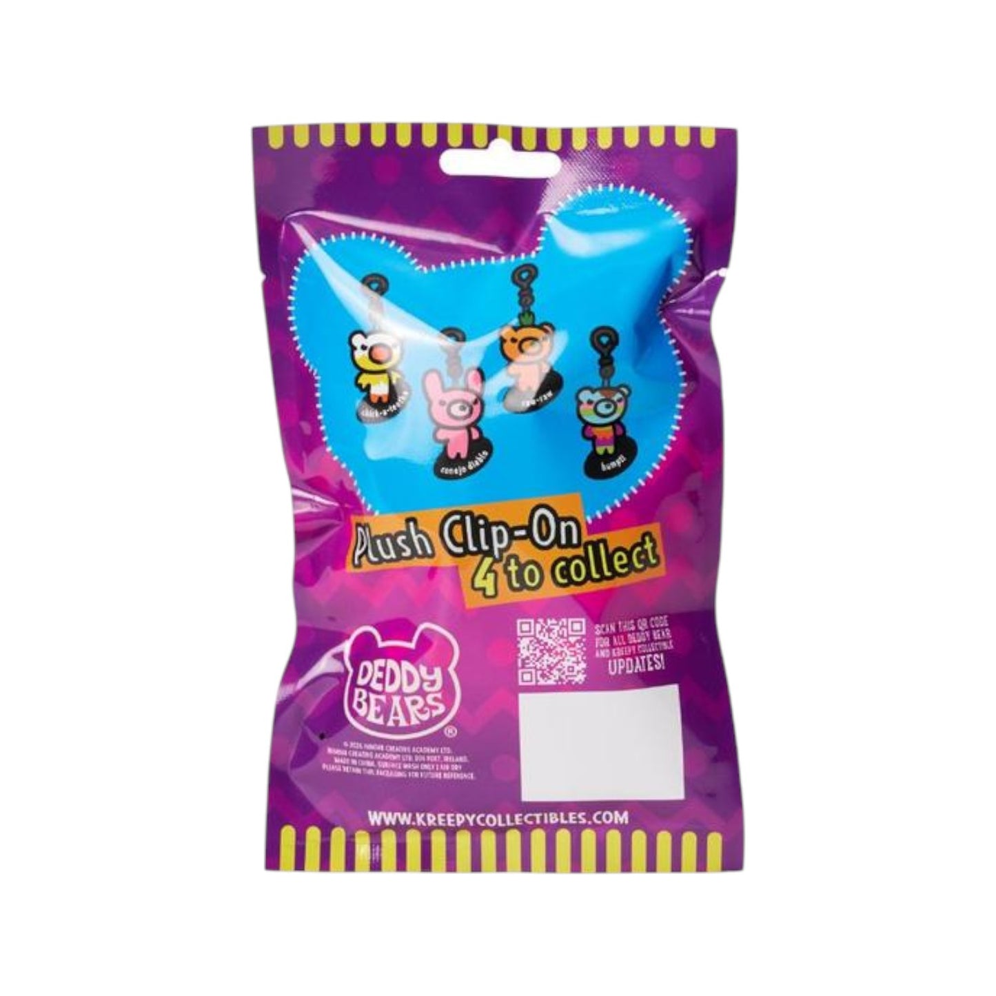 Deddy Bears Easter Edition 2026 Plush Clip Mystery Blind Bag (Series 1)