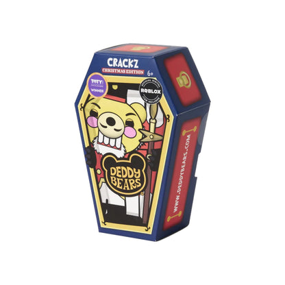 Toy packaging for 'Deddy Bears' with cartoon character on a white background