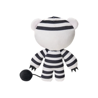 Back view of Deddy Bears Series 5 Prizzbear 5-inch plush