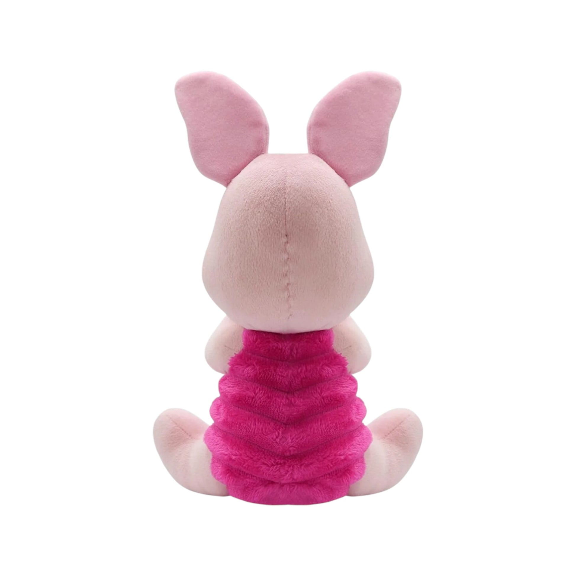 Disney 100th Anniversary Piglet plush, a soft pink pig winking with a commemorative 100 patch on the foot.