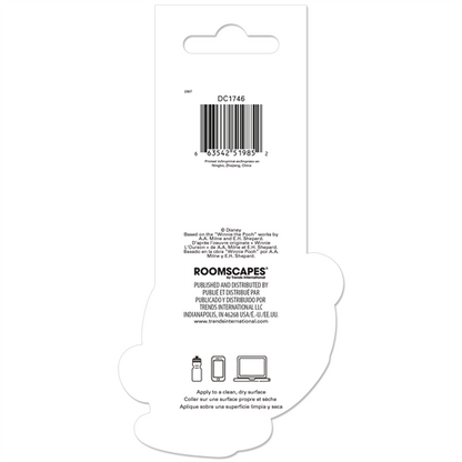 Back of a product packaging with branding and product information.