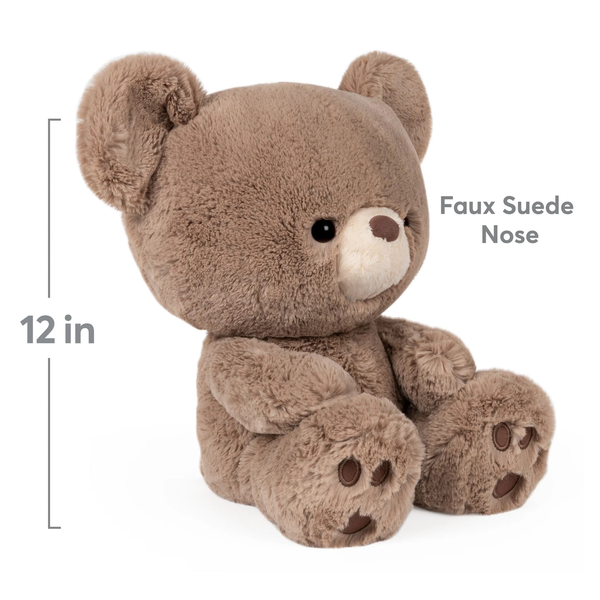 GUND Kai Teddy Bear - Taupe/Light Brown image 5