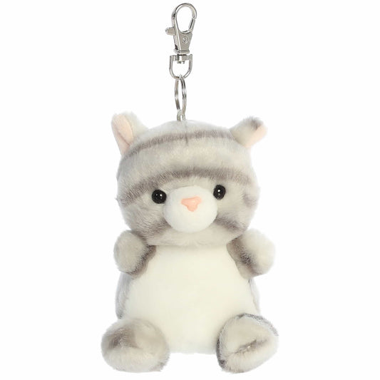 Palm Pals Silver Kitty Clip-On image 0