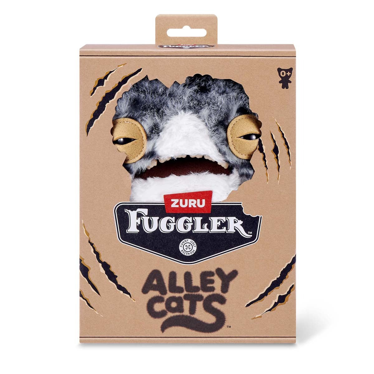 Fuggler Alley Cats toy packaging with Zuru logo on a white background