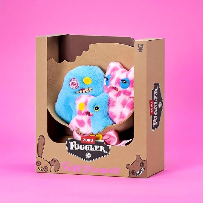 Fuggler Fugg Bouquets Plush Set - Sasquoosh & Stinkface | ReChild