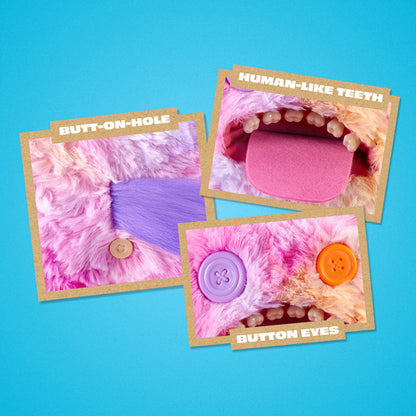 Three cards with with Fuggler features