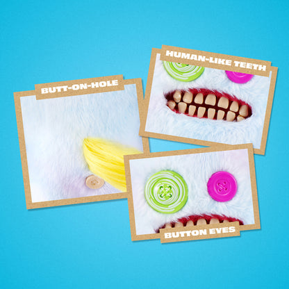 Three cards with Fuggler features.