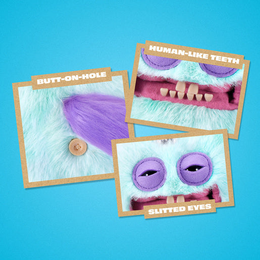 Three cards showing Fuggler features