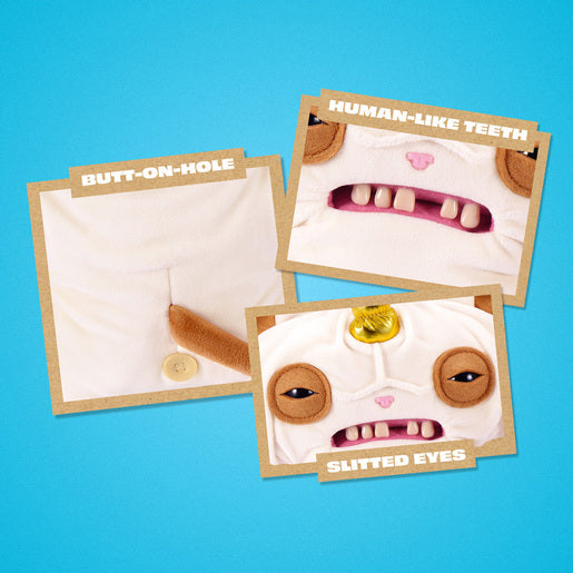Three cards with Fuggler features