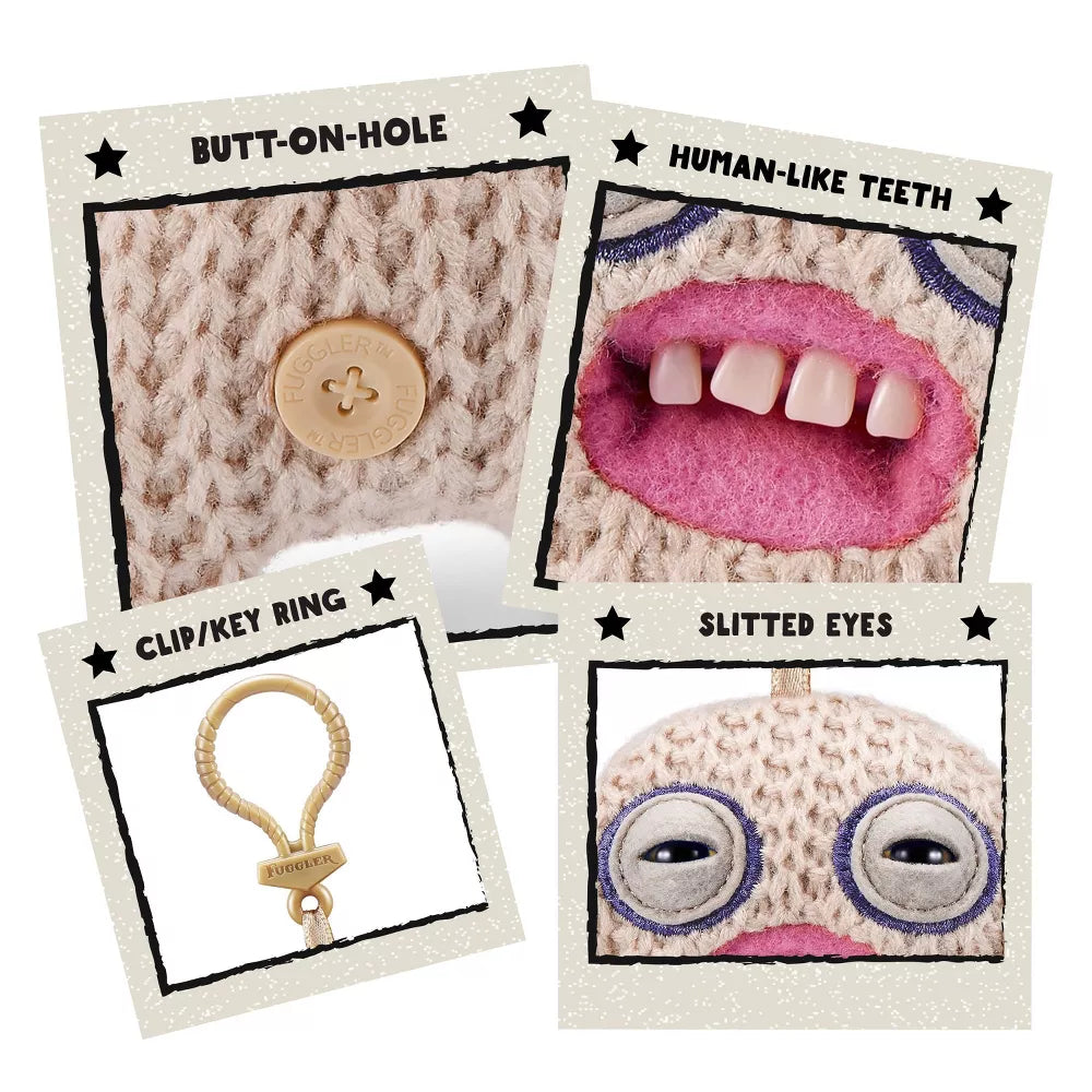 Four cards with various items and text labels on a white background