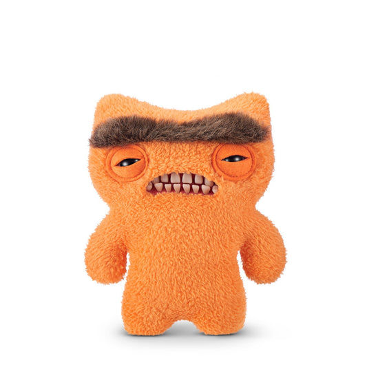 Hairy Fuggs Munch Munch Fuggler plush with monobrow and creepy teeth