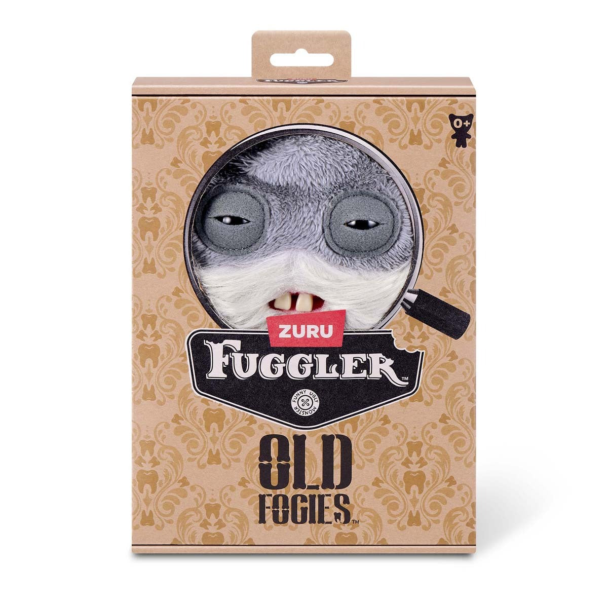 Fuggler Old Fogies toy packaging with Zuru brand logo on a white background