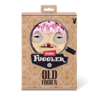 Fuggler Old Fogies toy packaging with Zuru branding on a beige background
