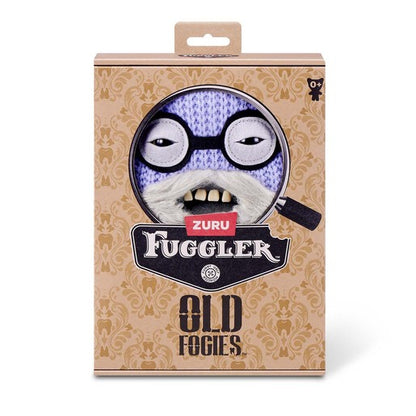 Fuggler Old Fogies toy packaging with decorative design and Zuru branding.