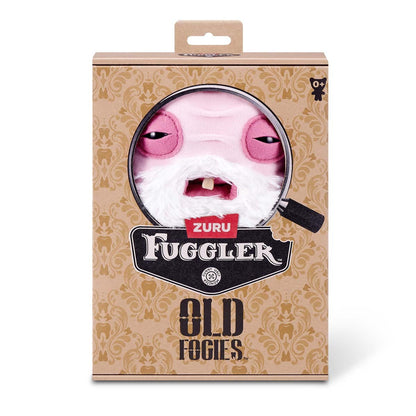 Fuggler Old Fogies toy packaging with decorative patterns and Zuru branding.