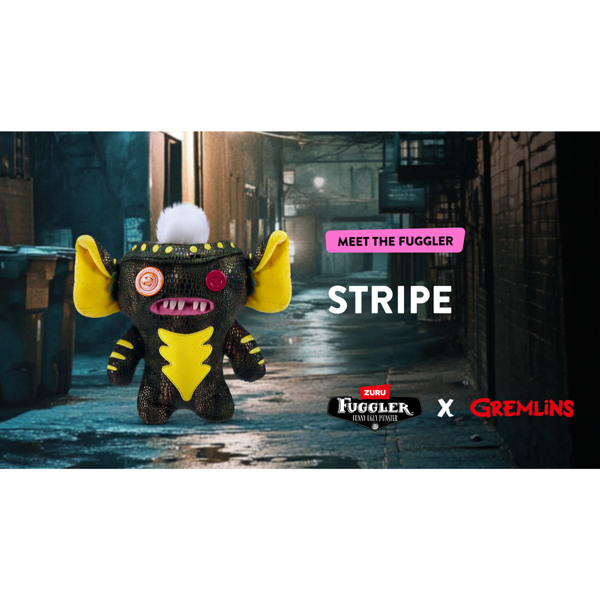 Fuggler x Gremlins Stripe 9-Inch Plush Toy