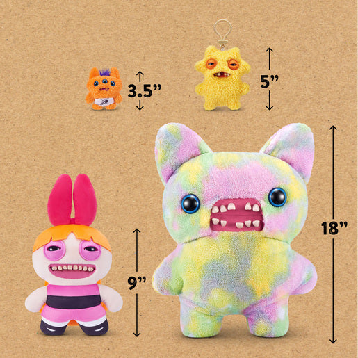 Size comparison for Fuggler x Powerpuff Girls Blossom plush