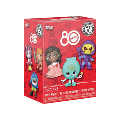 Funko Mystery Minis Mattel 80th Anniversary blind box packaging.