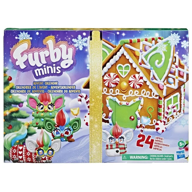 The Furby Minis Advent Calendar display box.