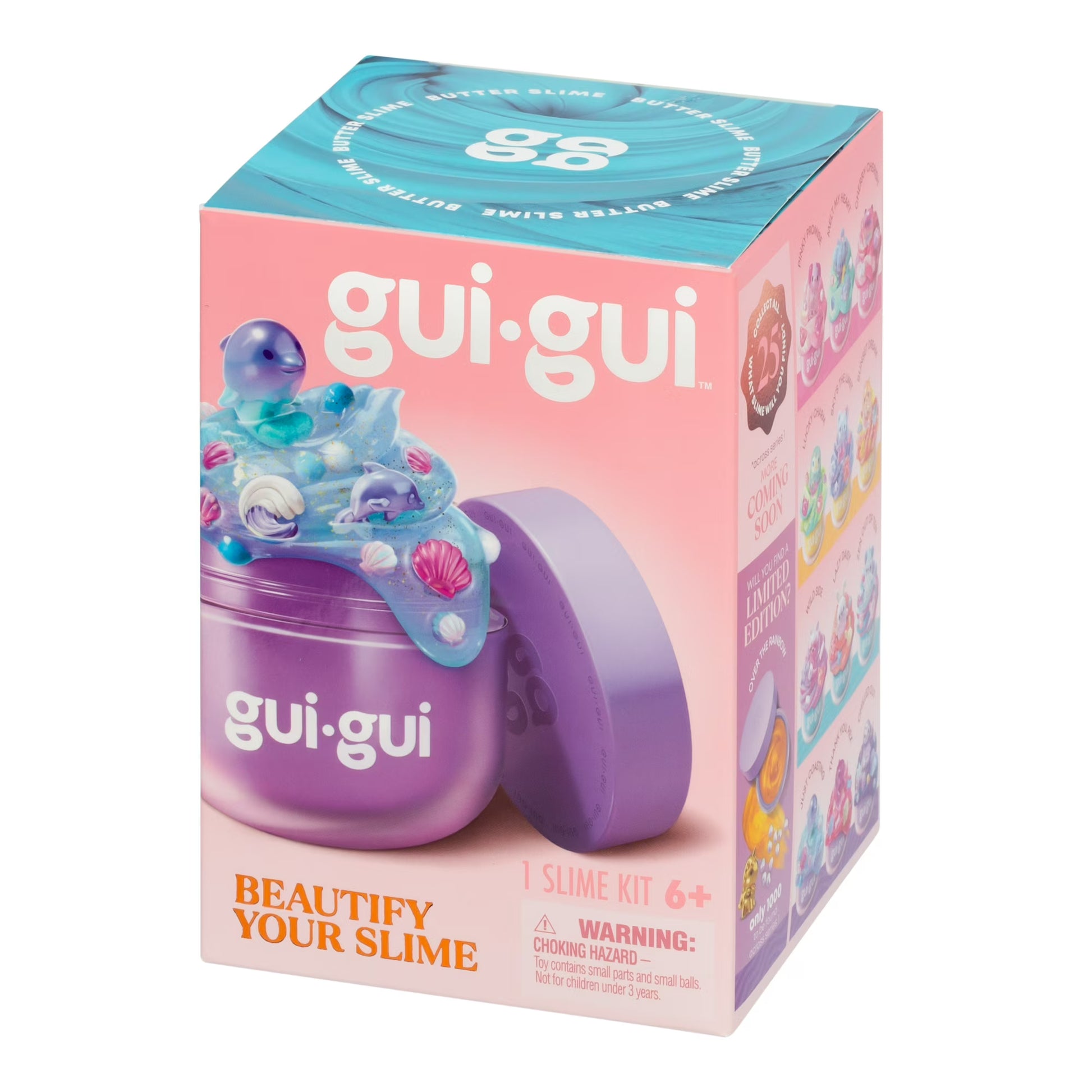 Gui Gui Beautify Your Slime single pack blind box kit in blue packaging