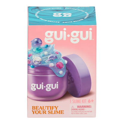 Gui Gui Beautify Your Slime single pack blind box kit in blue packaging