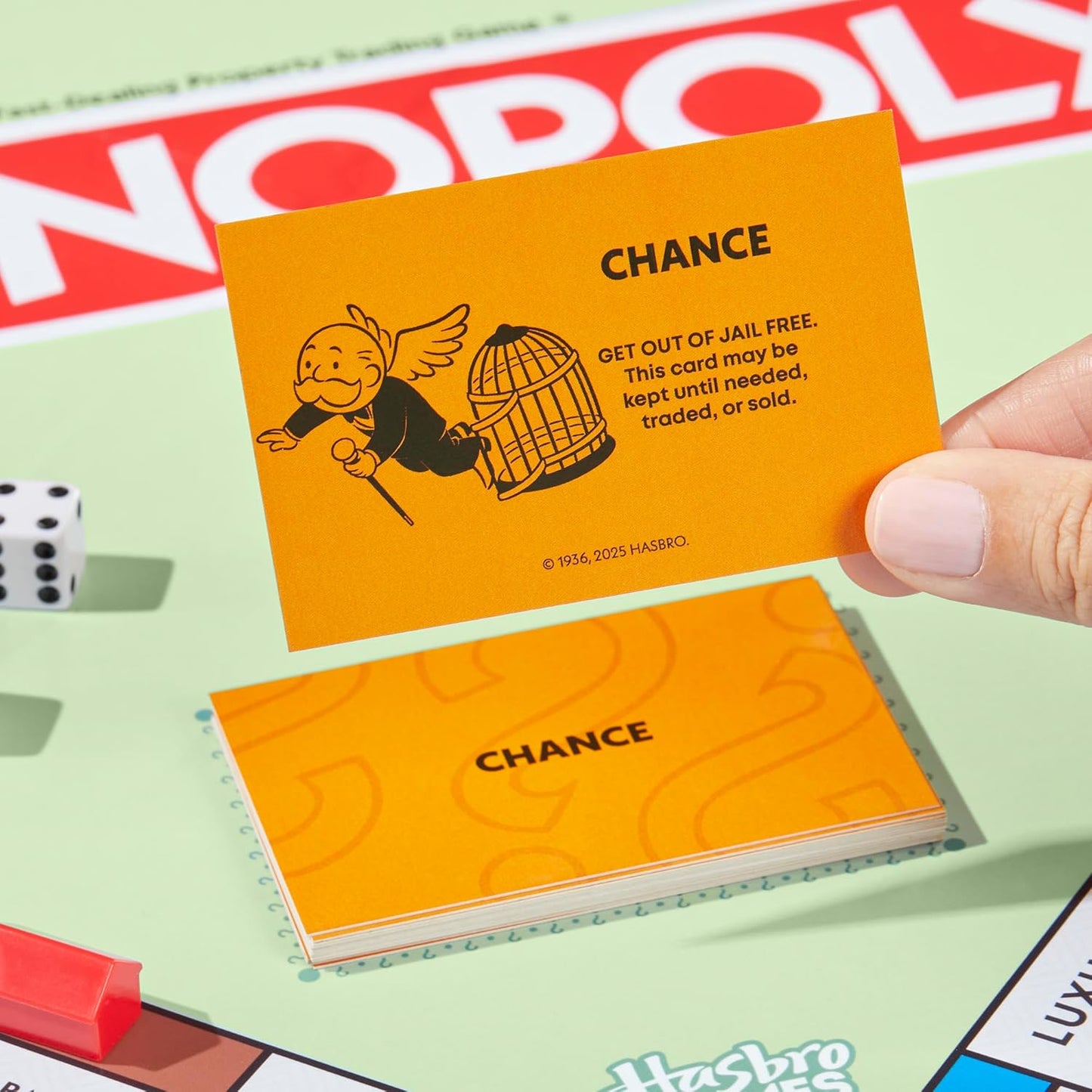 Monopoly Hasbro : Jeu de société classique - Édition bilingue actualisée (anglais/français)
