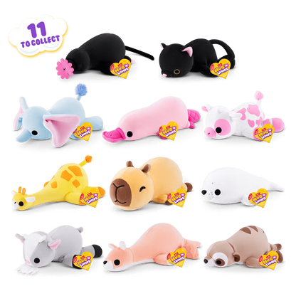 baby-size weighted plush toy by ZURU Series 2 group of 11