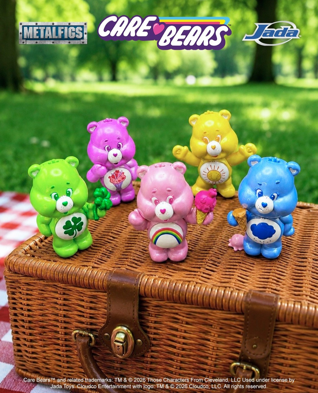 Jada Toys Metalfigs Care Bears Grumpy Bear Die-Cast Figure