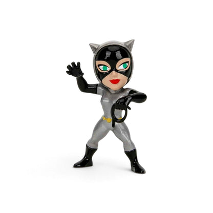 Jada Toys Metalfigs DC Batman The Animated Series Catwoman 6.5 cm die-cast metal figure in her classic grey and black suit.