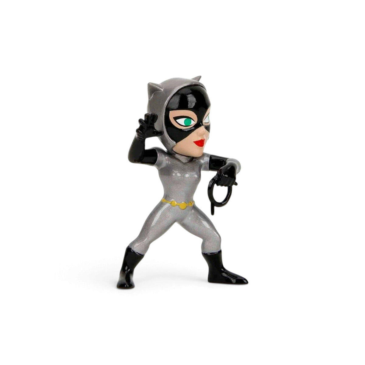 Jada Toys Metalfigs DC Batman The Animated Series Catwoman 6.5 cm die-cast metal figure in her classic grey and black suit.