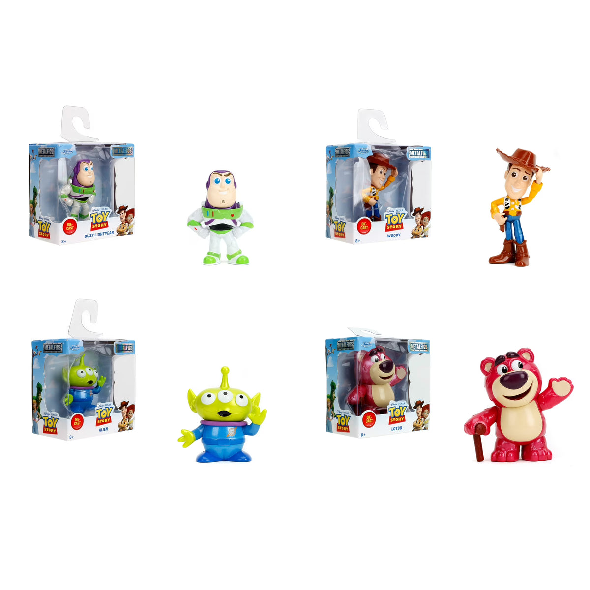 Jada Toys Metalfigs Disney Pixar Toy Story Wave 1 All Characters