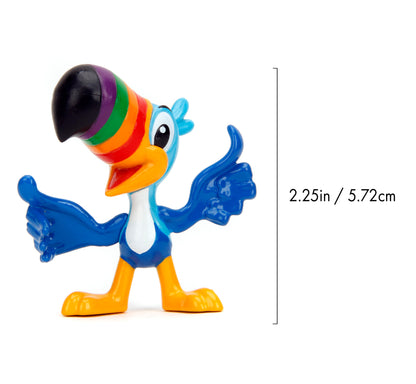 Jada Toys Metalfigs Froot Loops Toucan Sam Die-Cast Figure