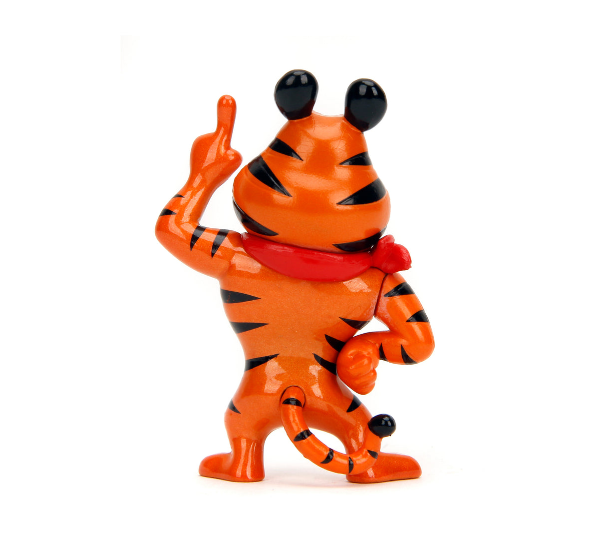 Jada Toys Metalfigs Kellogg's Frosted Flakes Tony the Tiger 2.5-inch die-cast metal figure wearing his classic red bandana.